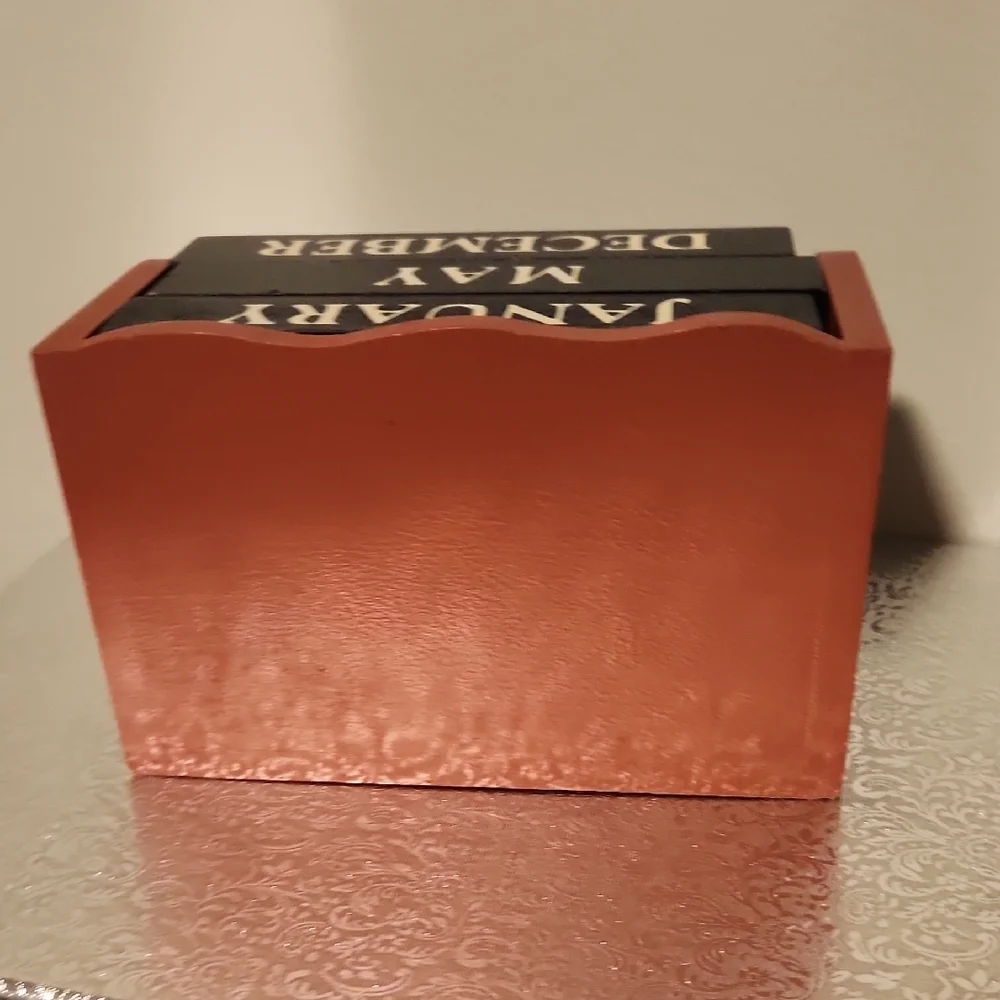 Black and Brown Perpetual Calendar